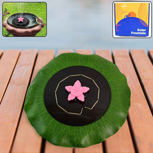 Solar-Powered Floating Fountain Pump for Ponds