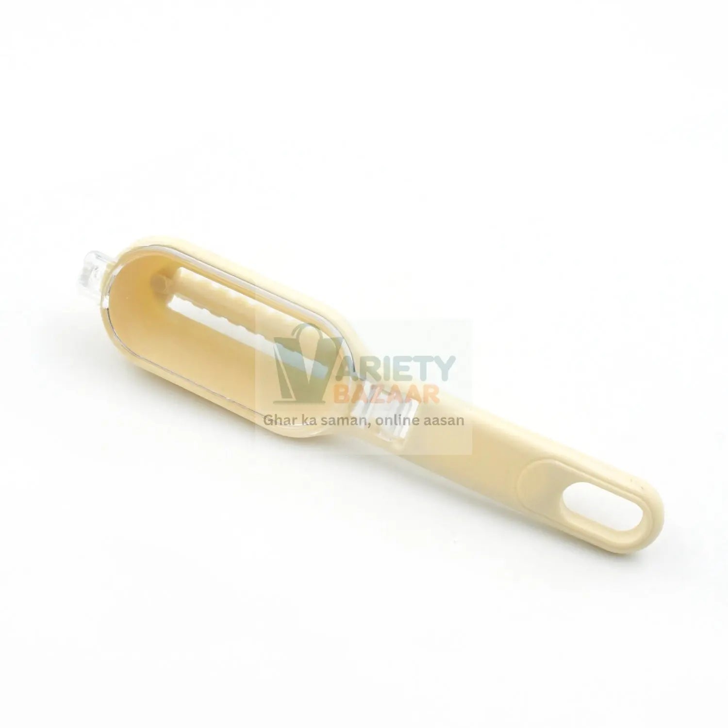 0112 Plastic Fish Scales Graters Scraper, Fish Skin Brush Fish Cleaning Tool Scraping Scales Device with Cover Home Kitchen Cooking Tools 1 Pieces Travel Sahayak