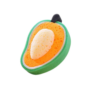 Multipurpose Mango Dish Sponge: Cleans Kitchen & Bath (Soft & Durable, 1 Pc) Variety Bazaar