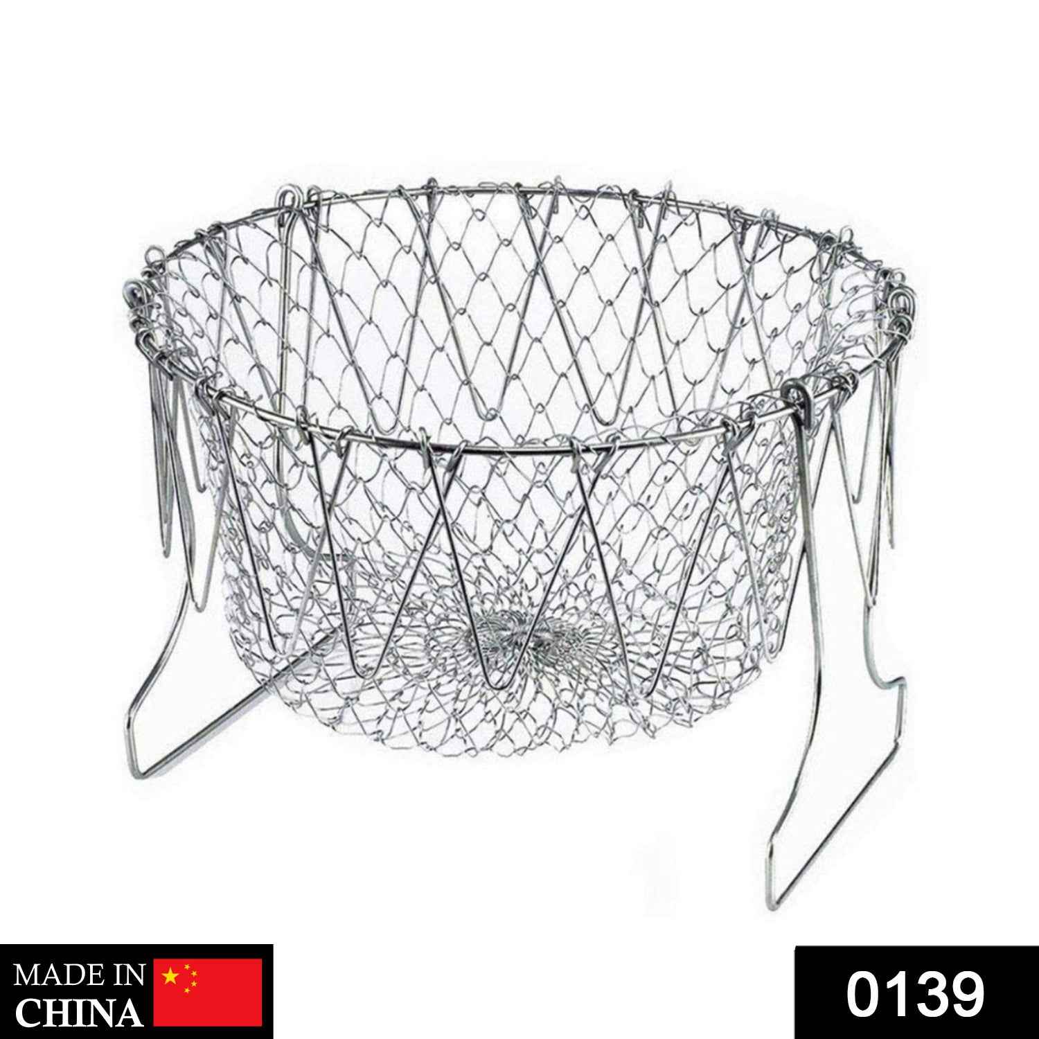 Foldable Strainer Chef Basket