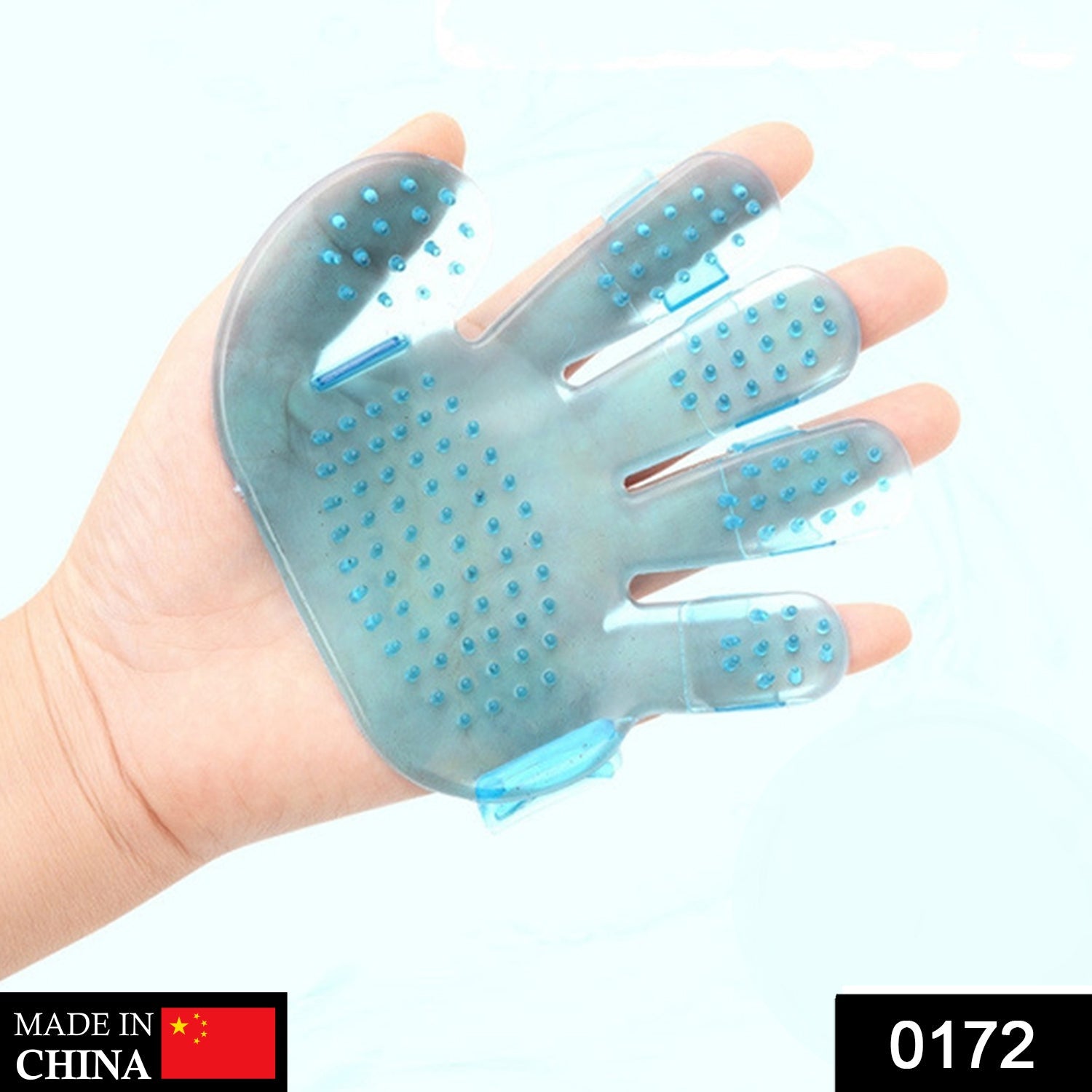 Rubber Pet Cleaning Massaging Grooming Glove Brush Variety Bazaar