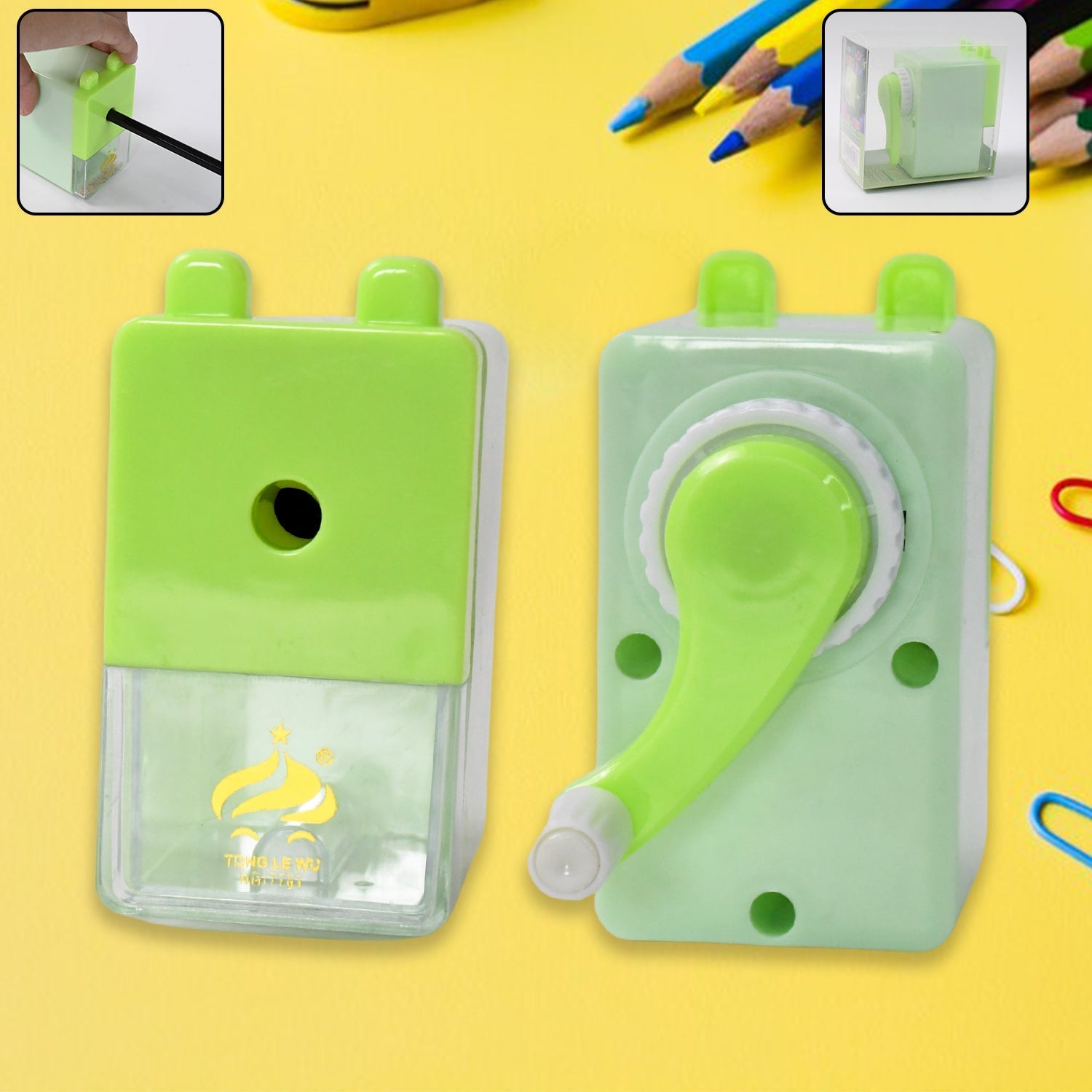 Table Sharpener-Pencil & Sharpener for Pencil Sharpener Machine (1 Pc) Variety Bazaar