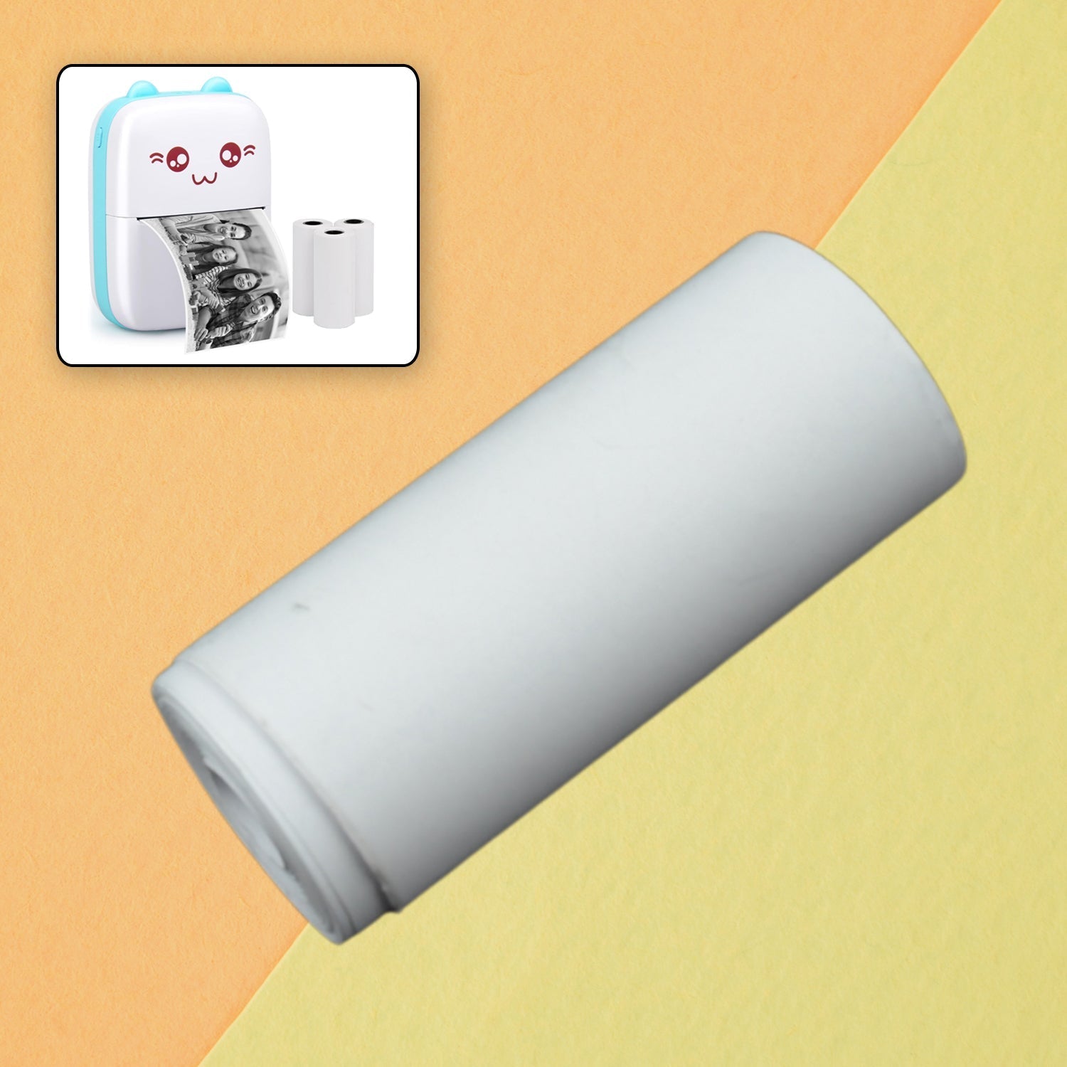 Thermal Printer Paper Roll – Aging Resistant, Fast Color, Portable (1 Pc / Printing Paper Roll) Variety Bazaar