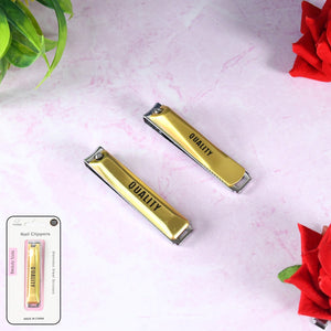 Stainless Steel Folding Portable Large Nail Clippers with Nail File (1 Pc / Mix Design) Variety Bazaar