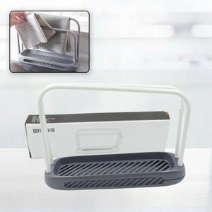 2305 Storage Rack Kitchen Storage Holder Dish Towel Holder Dishcloth Rack Organizer Pool, Dishcloth Drying Rack Sink Rag Holder Towel (1 Pc) - varietybazaar.co.in