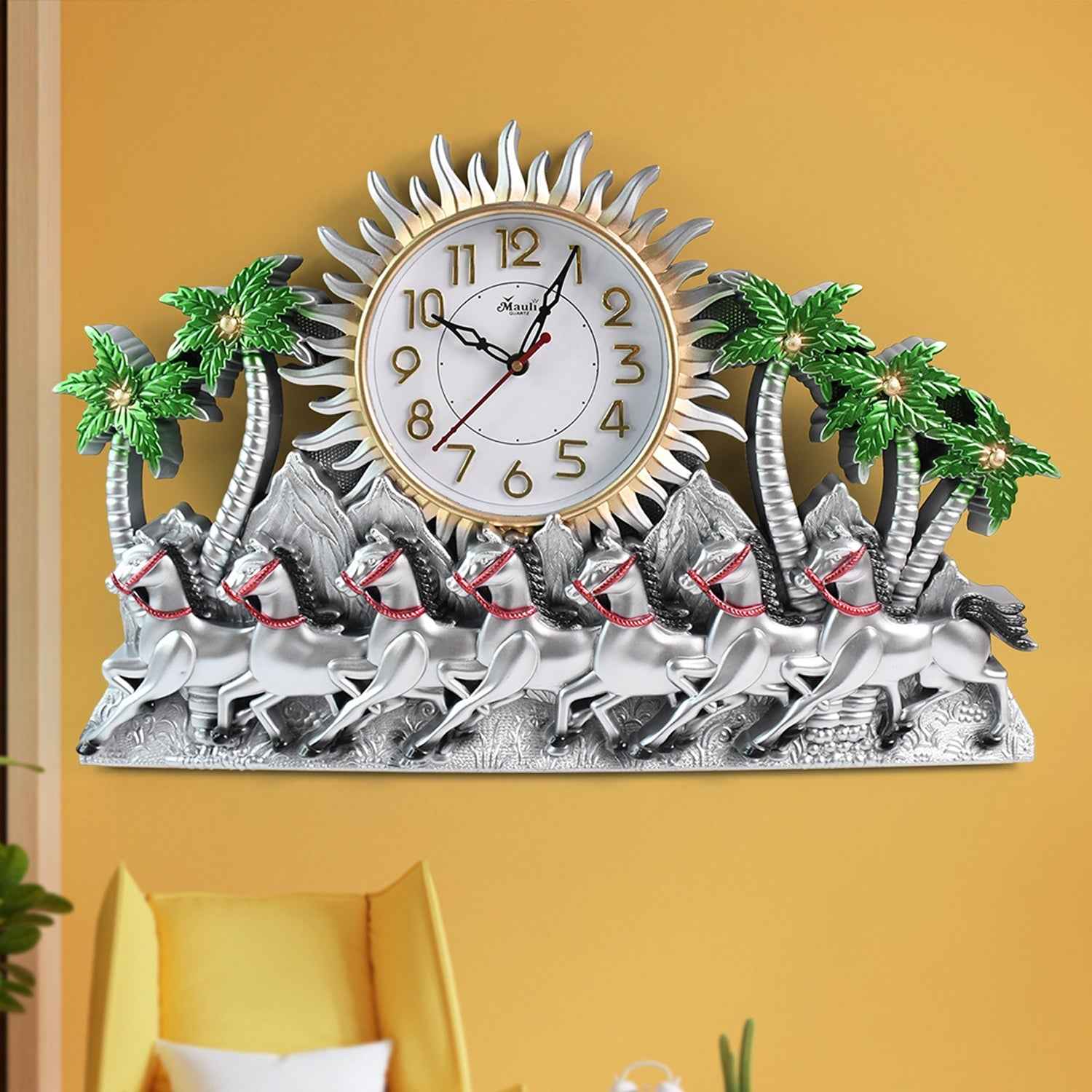 Premium Plastic Body Wall Clock (1 Pc)