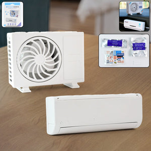 AC Design Solar-Powered Car Air Freshener: Built-in Perfume Diffuser for Dashboard and AC Vent Variety Bazaar