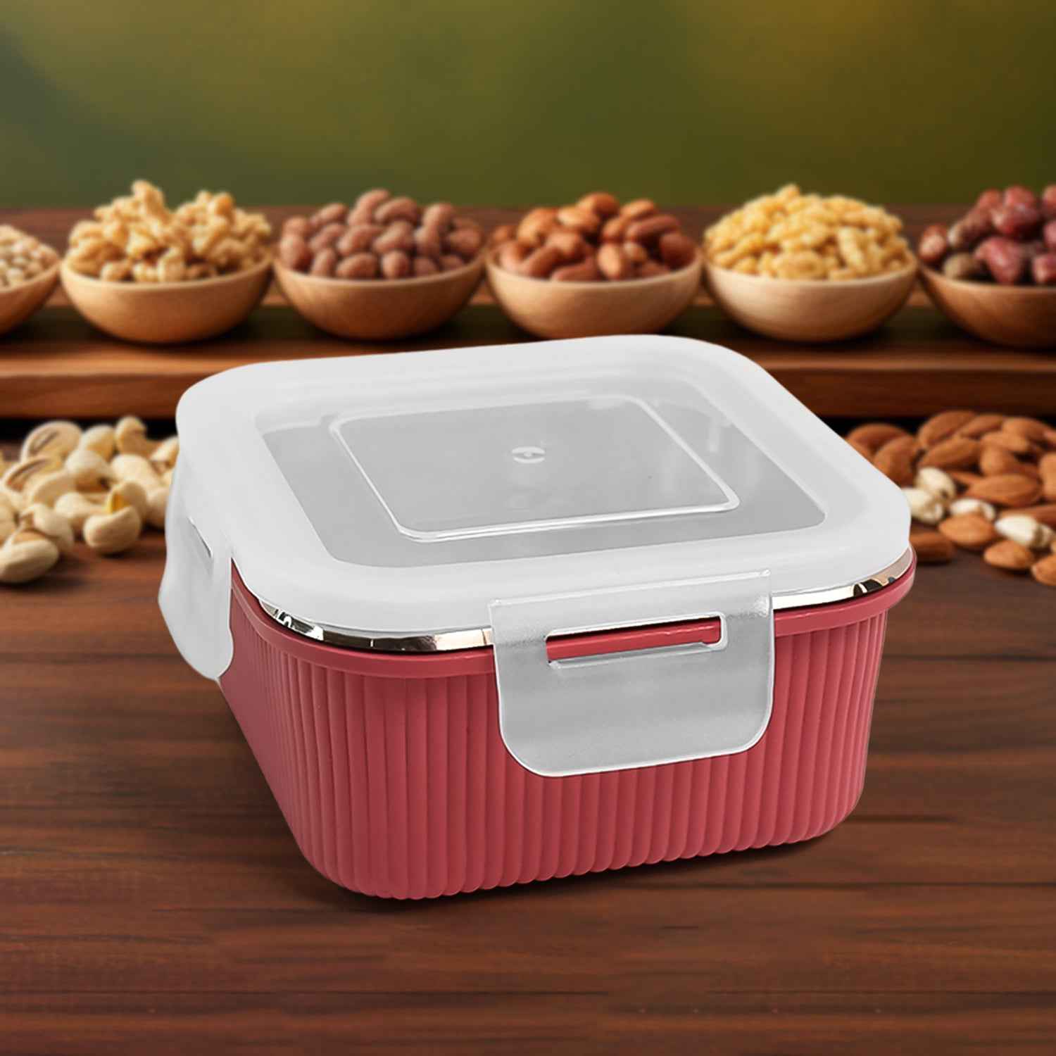 Apex Victor Square Food Storage Container (400 ML / 1 Pc)