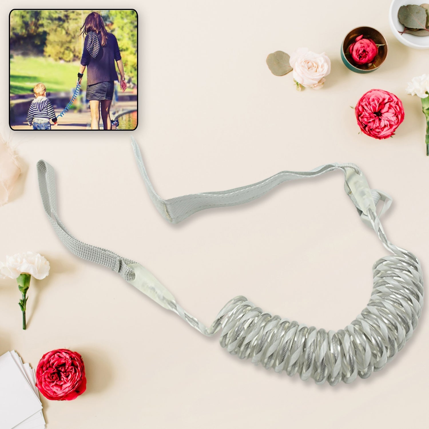 0369 Baby Child Anti Lost Safety Wrist Link Harness Strap Rope Leash Walking Hand Belt for Toddlers Kids Travel Sahayak