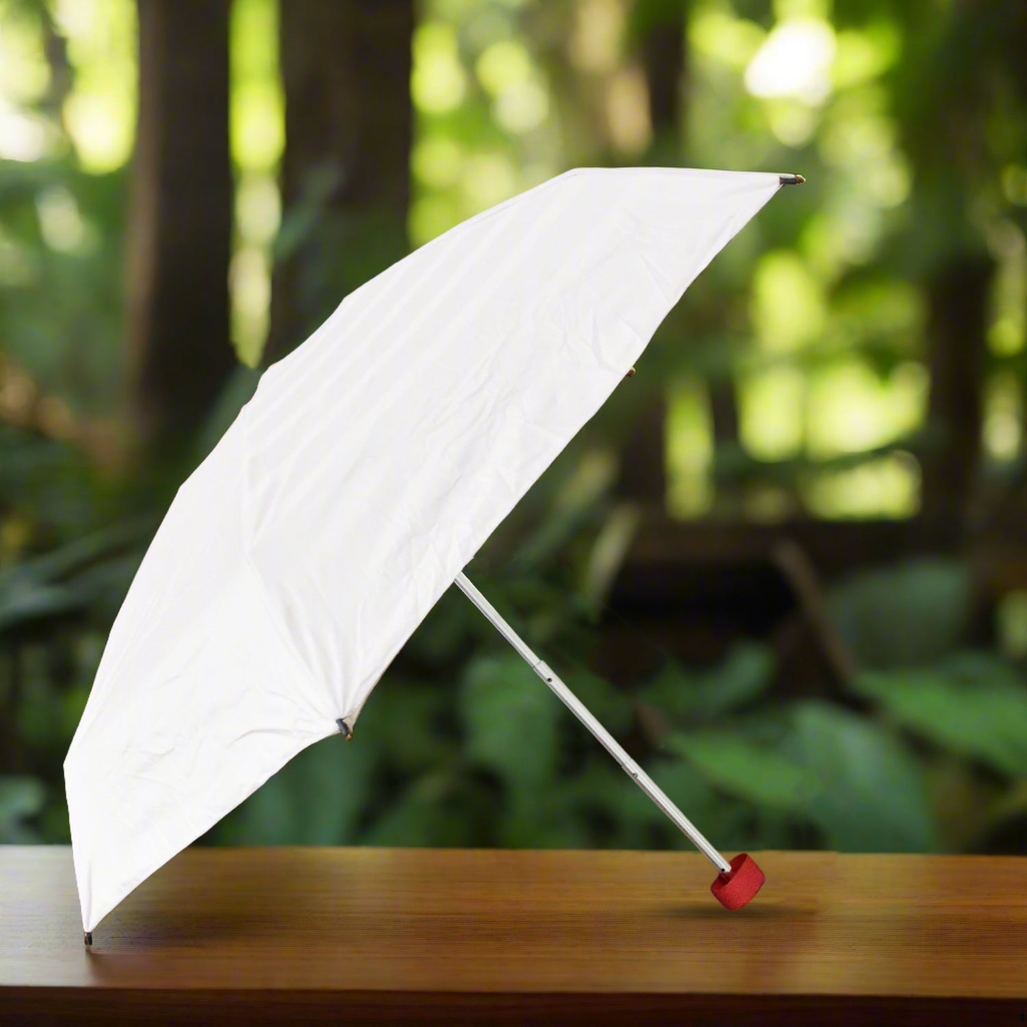 3-Fold Sun & Rain Protective Solid Foldable Umbrella (1 Pc) Variety Bazaar