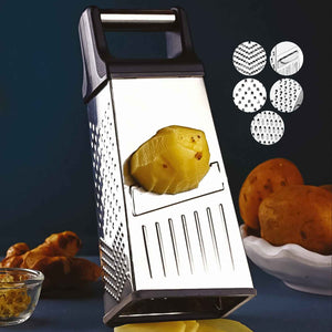 Apex 5-in-1 Master Stainless Steel Multipurpose Slicer and Grater