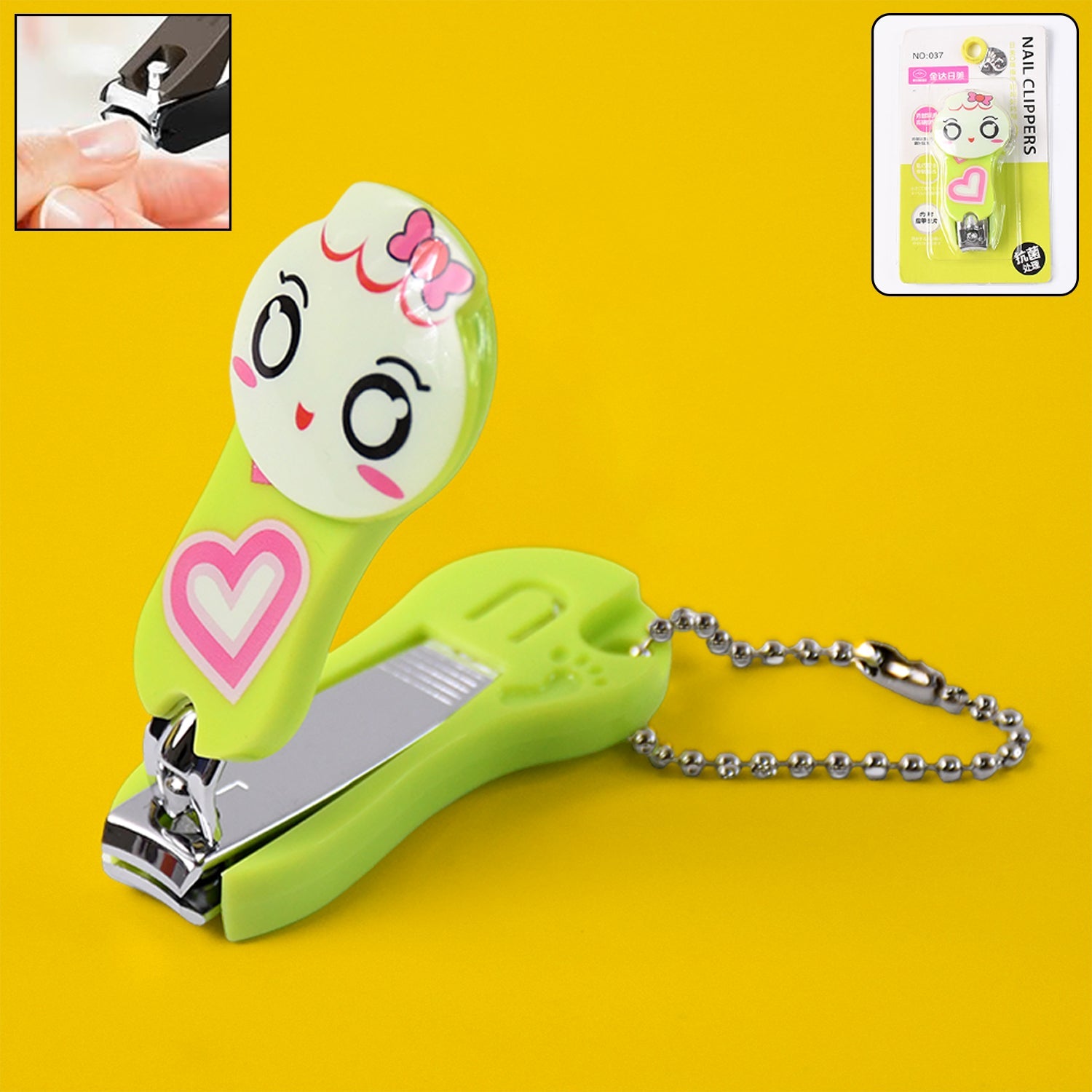 Cute Cartoon Nail Clipper / Cutter Lovely Cat Bear Frog Small (1 Pc)