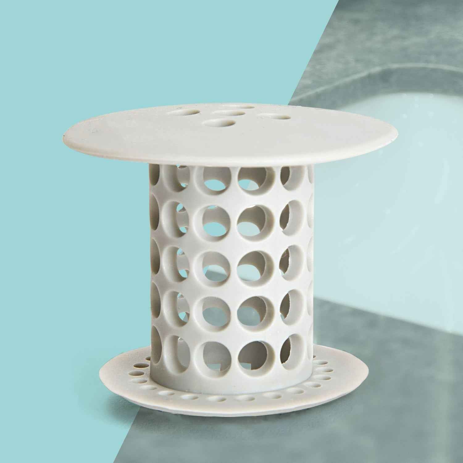 Universal Tub Drain Hair Catcher Strainer (1 Pc)