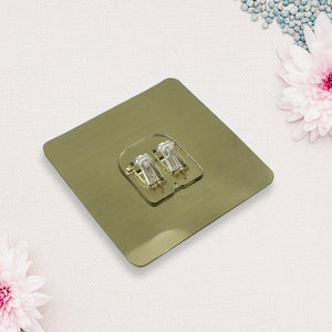 7434 Adhesive Sticky Waterproof and Oil Proof, Reusable Wall Utility Seamless Wall Hook Travel Sahayak