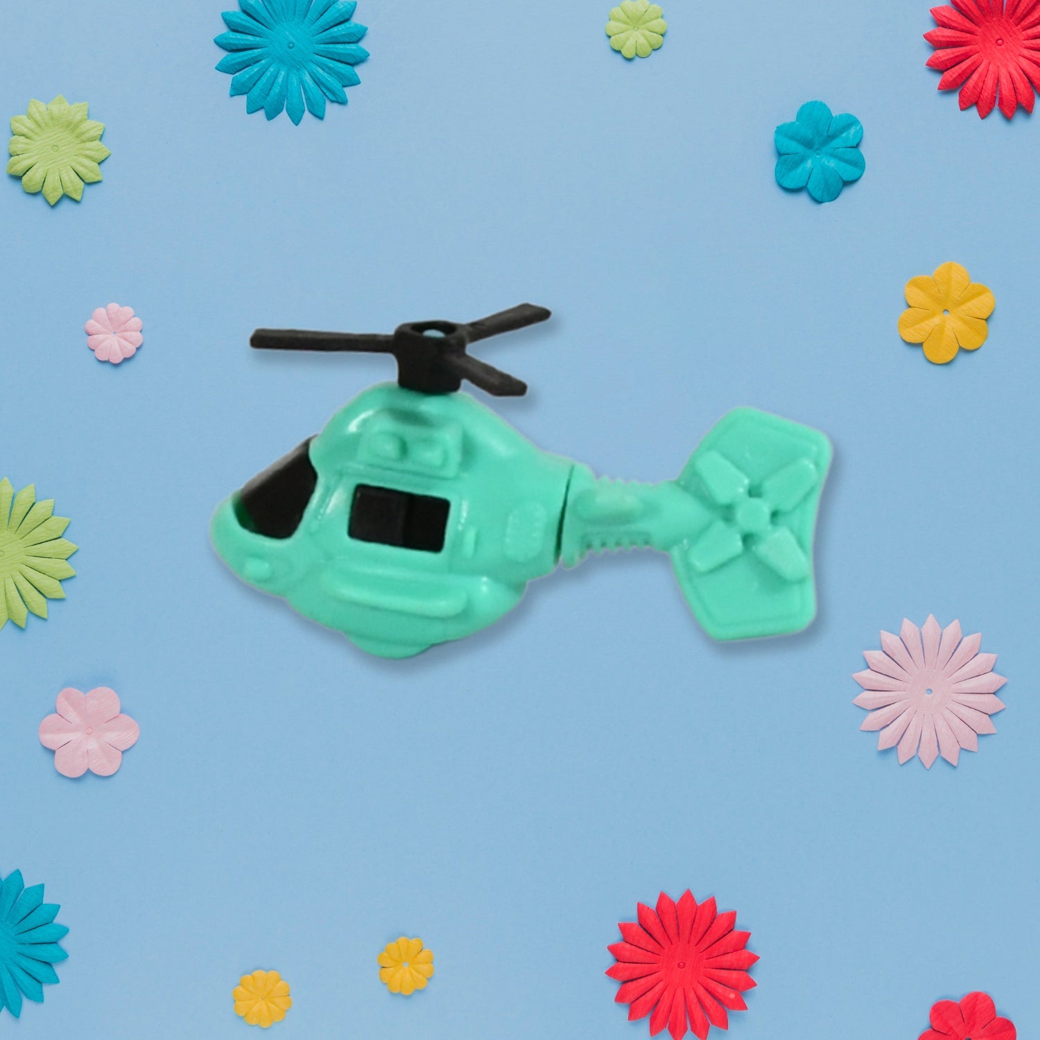 Small DIY Helicopter Toy, Small Kid's Toy, Rotating Tail Wing DIY Helicopter