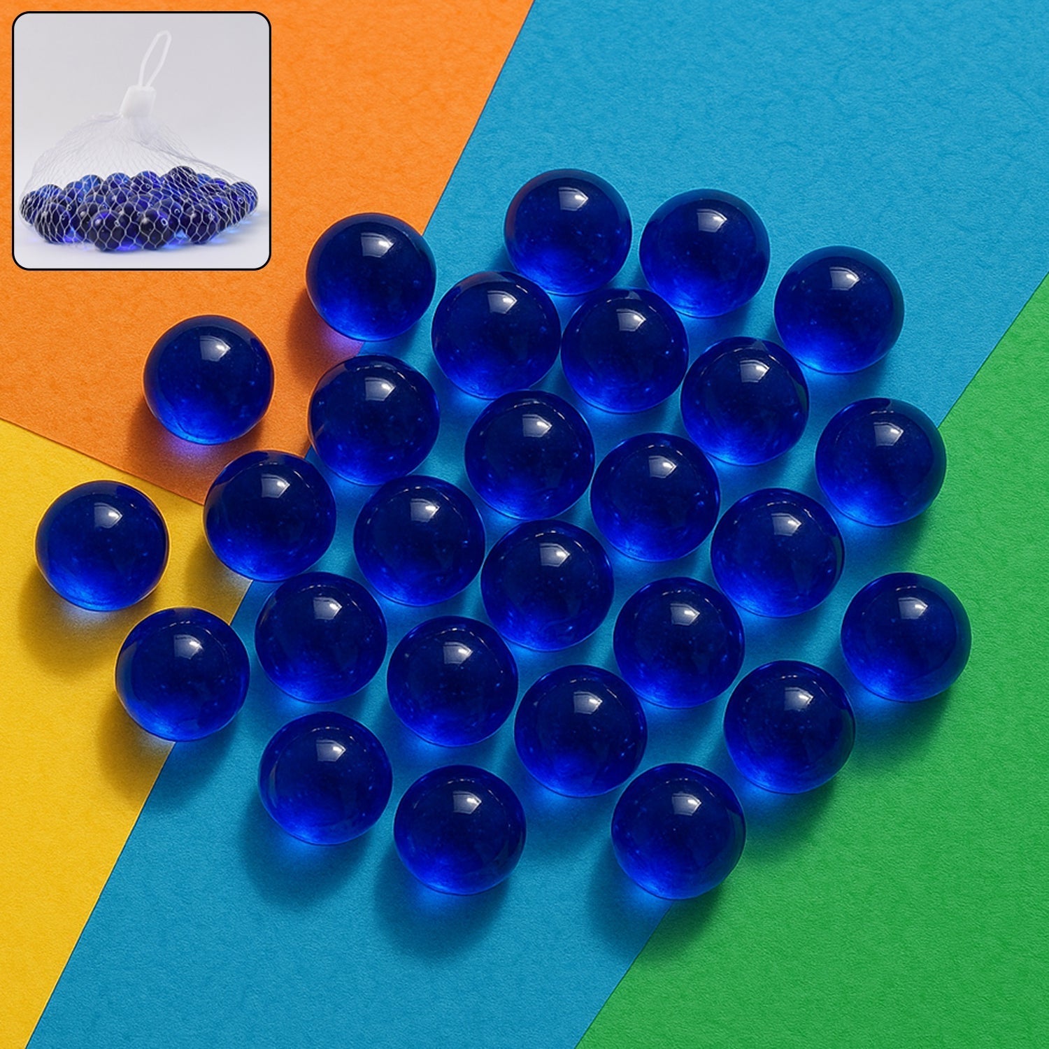 Multi-Color Decorative Stone for Garden / Lawn / Aquarium Fish Tank Gravel / Flower Pots Decoration Pebbles for Fish Bowl & All Purpose Attractive Stone Set Variety Bazaar