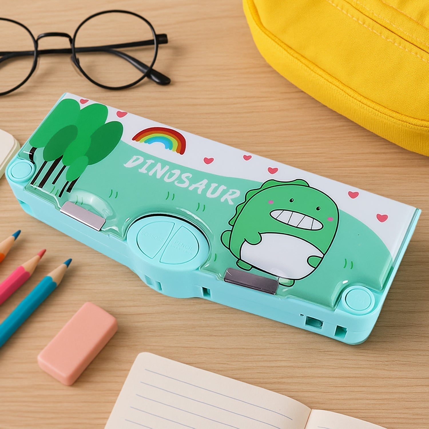 Multifunctional Pencil Box for Kids (Magnetic, Pop-Up) Variety Bazaar