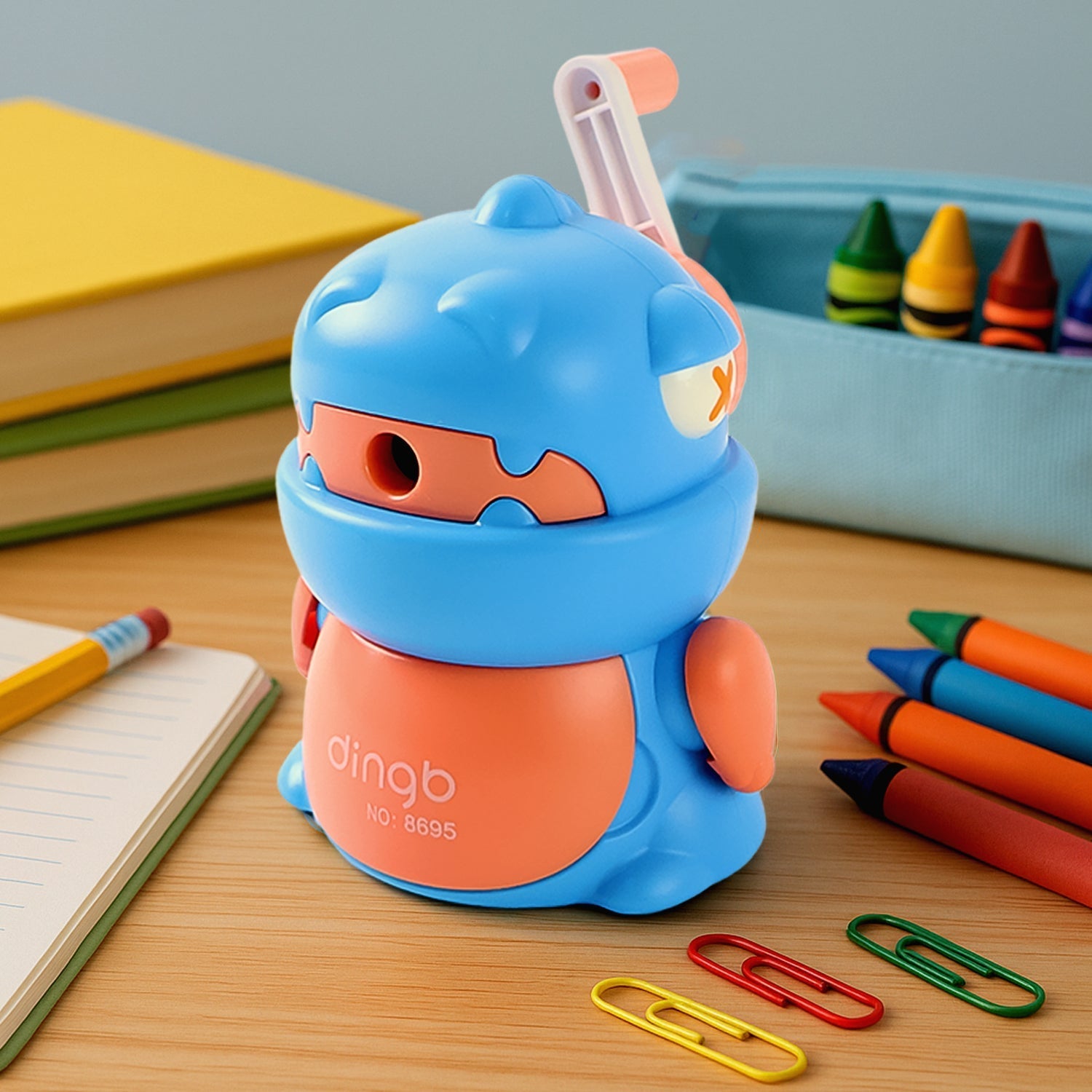 Sharpener for Pencil with Removable Tray Hardiness Steel Cutter, Kids Teddy Shaped Pencil Sharpener Machine, Birthday Return Gift Stationary Gifts Variety Bazaar