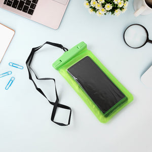 Waterproof Phone Pouch Bag, Clear Underwater Cellphone Dry Bag Protection Cover Bag for Beach Swimming Pool & Camping For all Mobile Variety Bazaar