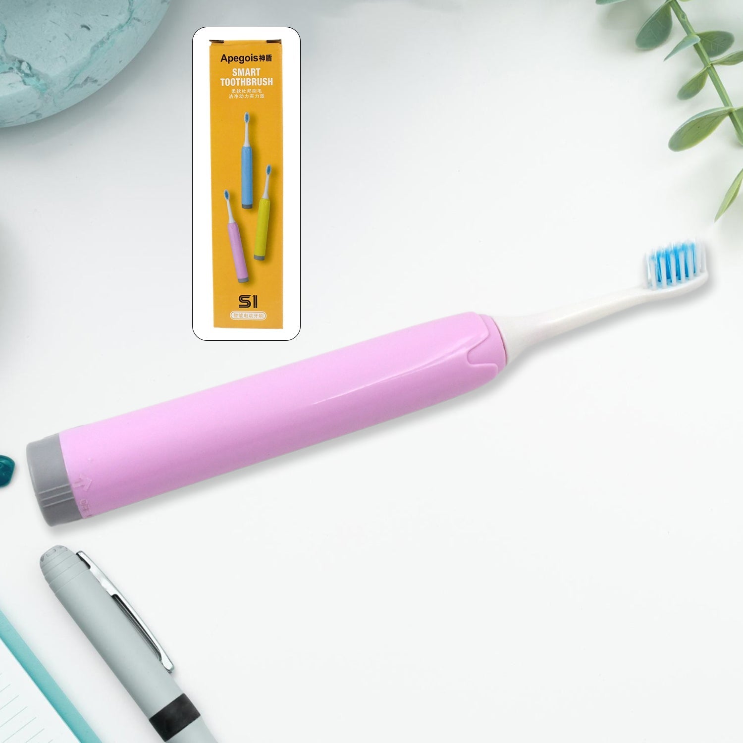 Electric Toothbrush Battery Operate For Home & Travelling Use Variety Bazaar