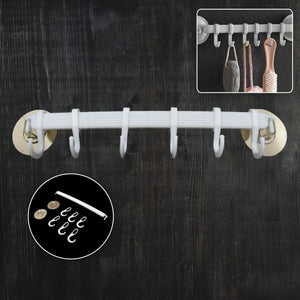1pc bath towel hanger wall mount towel hanger wall towel shelf towel hanging rack kitchen towel holder towel hanging hook Variety Bazaar