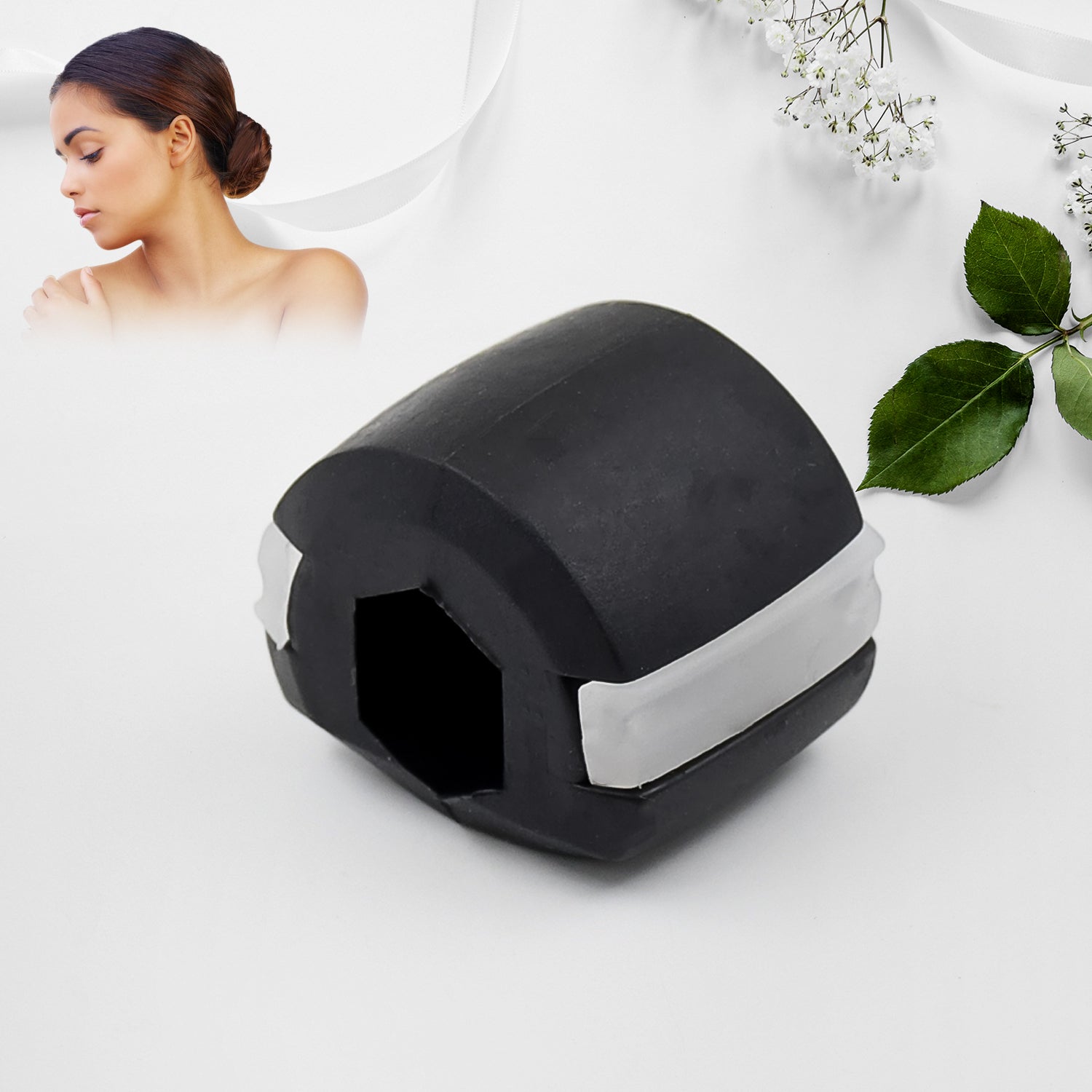 Cn Blk Mouth Exerciser Used To Gain Sharp And Chiselled Mouth Easily And Fast. Variety Bazaar