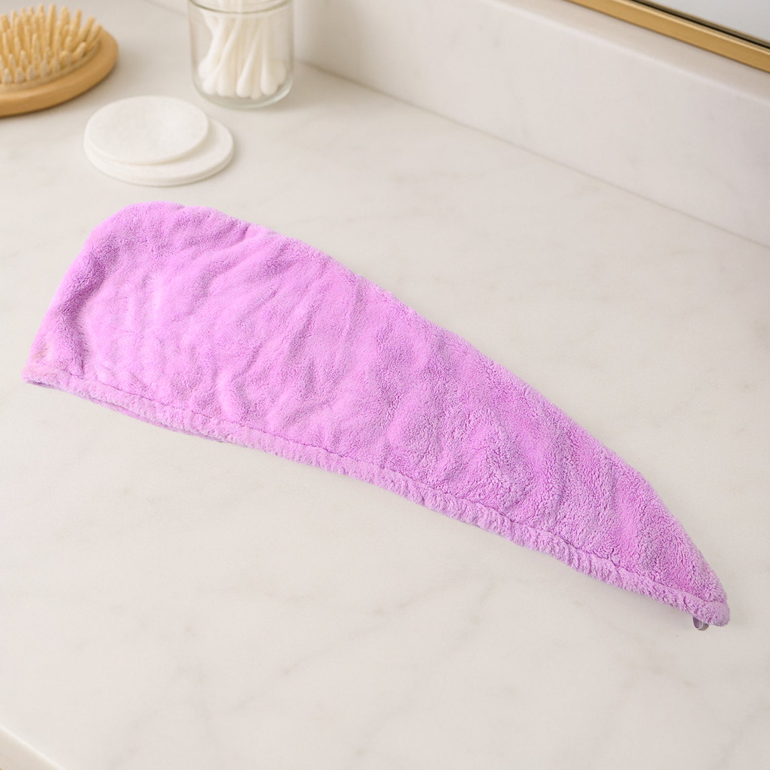 Quick Turban Hair-Drying Absorbent Microfiber Towel / Dry Shower Caps, Hair accessories Variety Bazaar