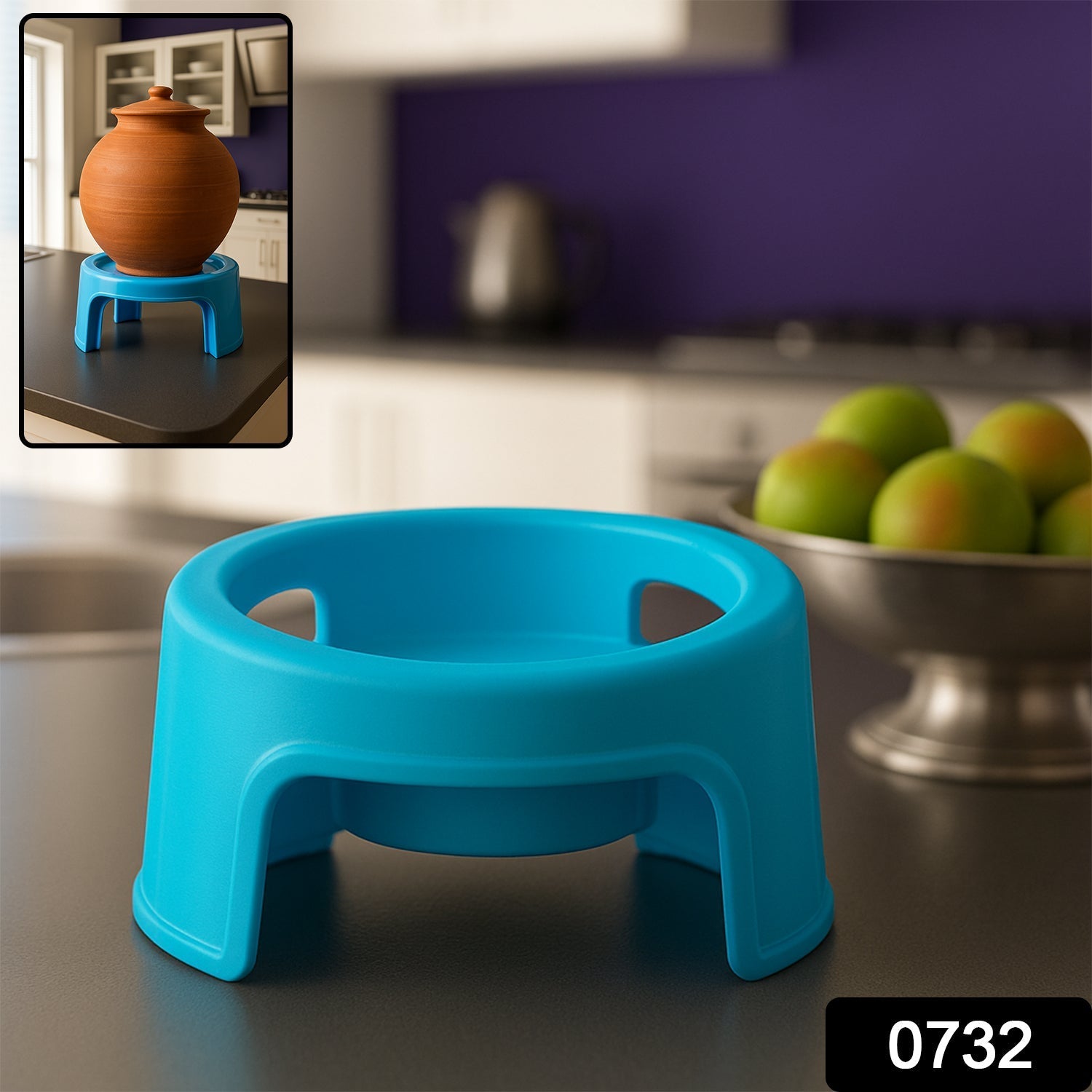 Multipurpose Unbreakable Plastic Matka Stand / Pot Stand Variety Bazaar