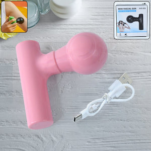 Black Mini Pocket Size Massager, Full Body Massager, Cordless One Button Operation for Body Pain & Relaxation Variety Bazaar