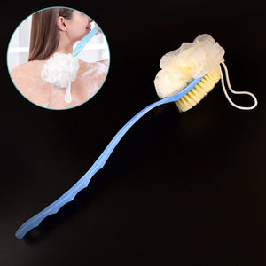2in1 Bath Brush With Long Handle Variety Bazaar