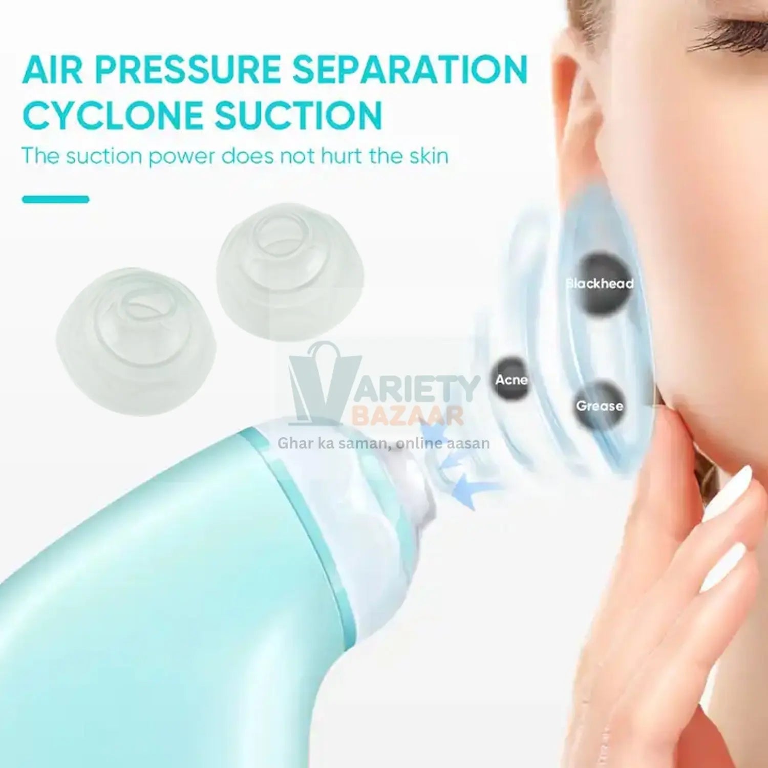 0288 Vacuum Blackhead Machine, Reduce Spot Mini Handheld Lifting Massage Facial Blackhead Remover For Skin Care (1 Pc) Travel Sahayak