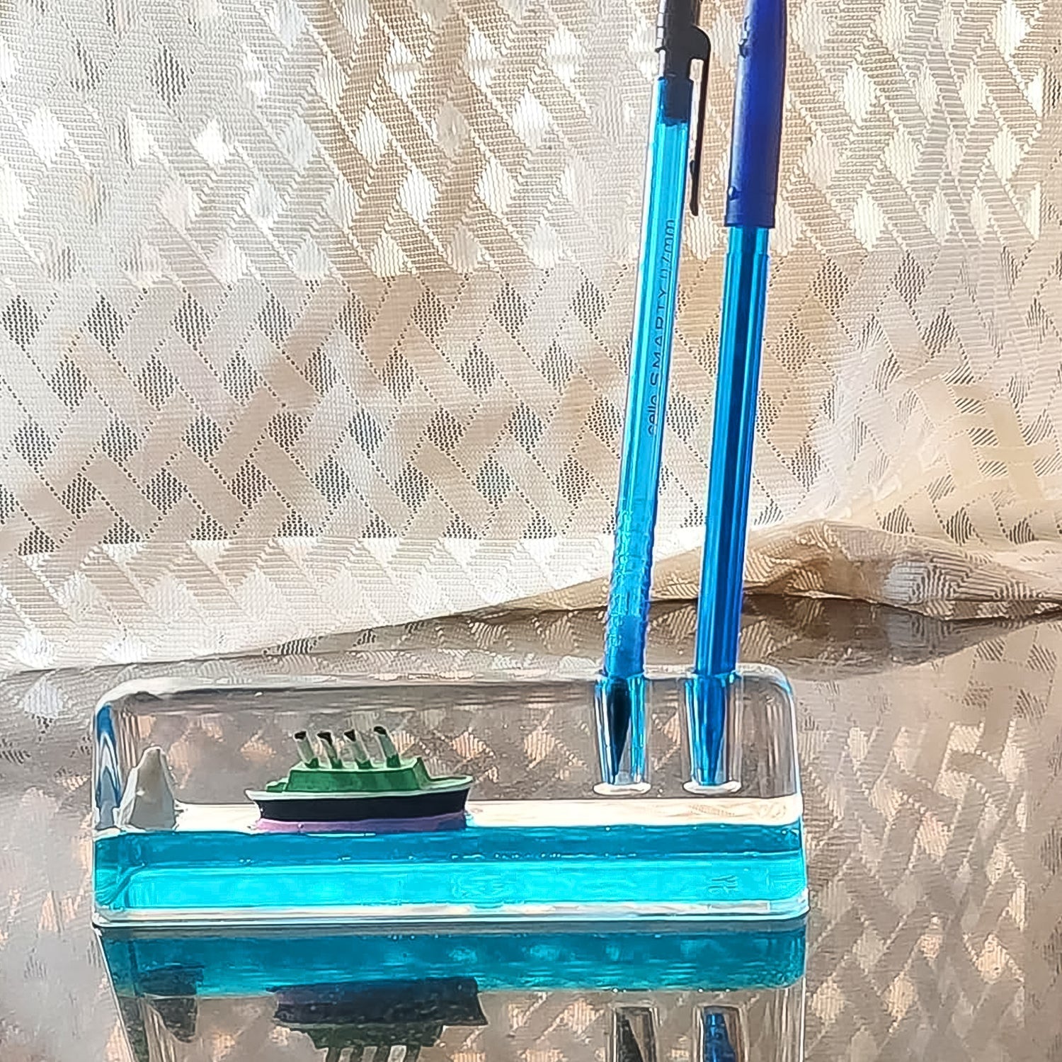 Car Interior Dashboard Decoration Floating Water Cruiser Ship (1 Pc) Variety Bazaar