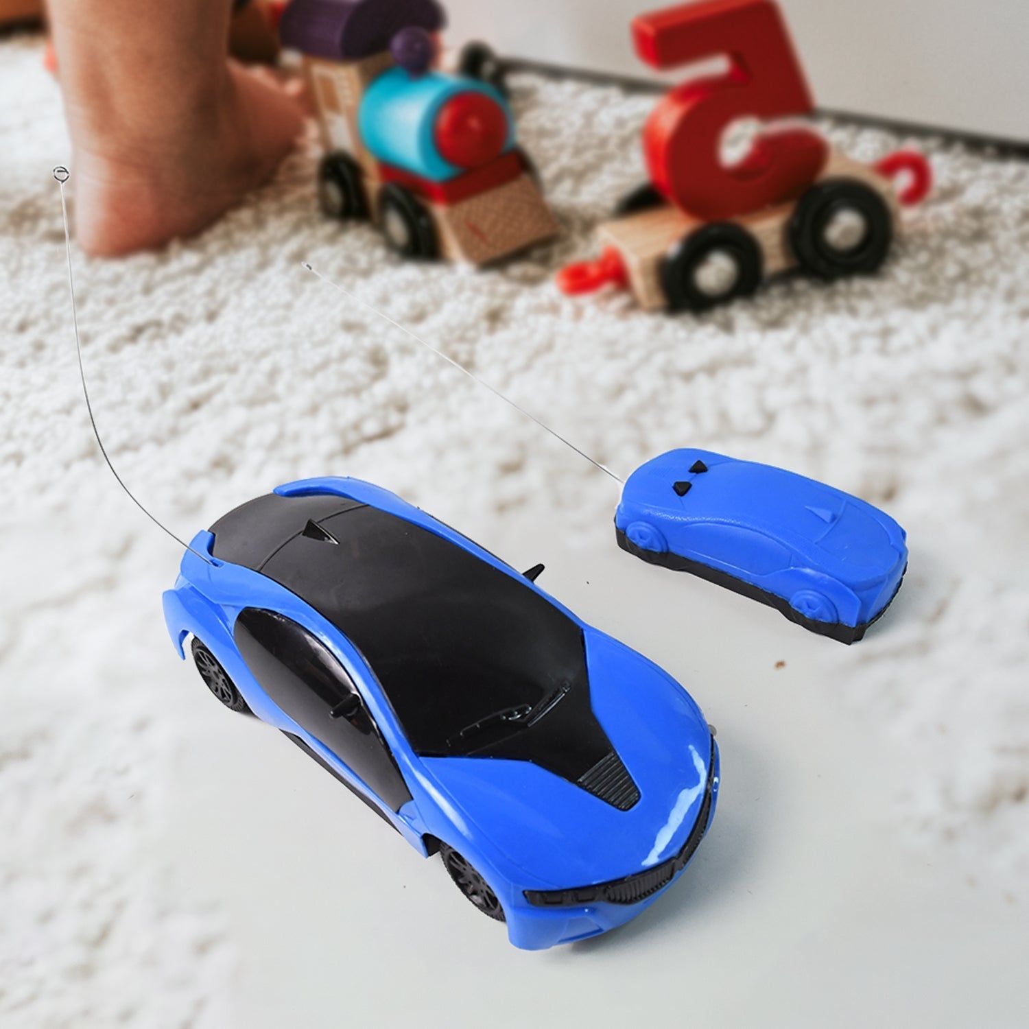 Remote Control Fast Modern Racing Car 3D Light with Go Forward And Backward Variety Bazaar
