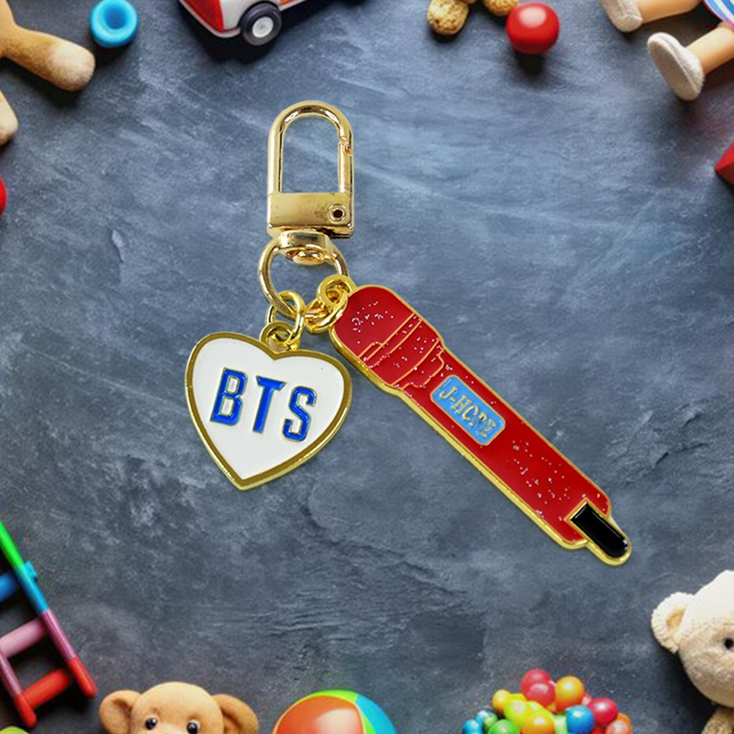 Cute Acrylic and Metal Keychains (1 Pc & mix design) Variety Bazaar