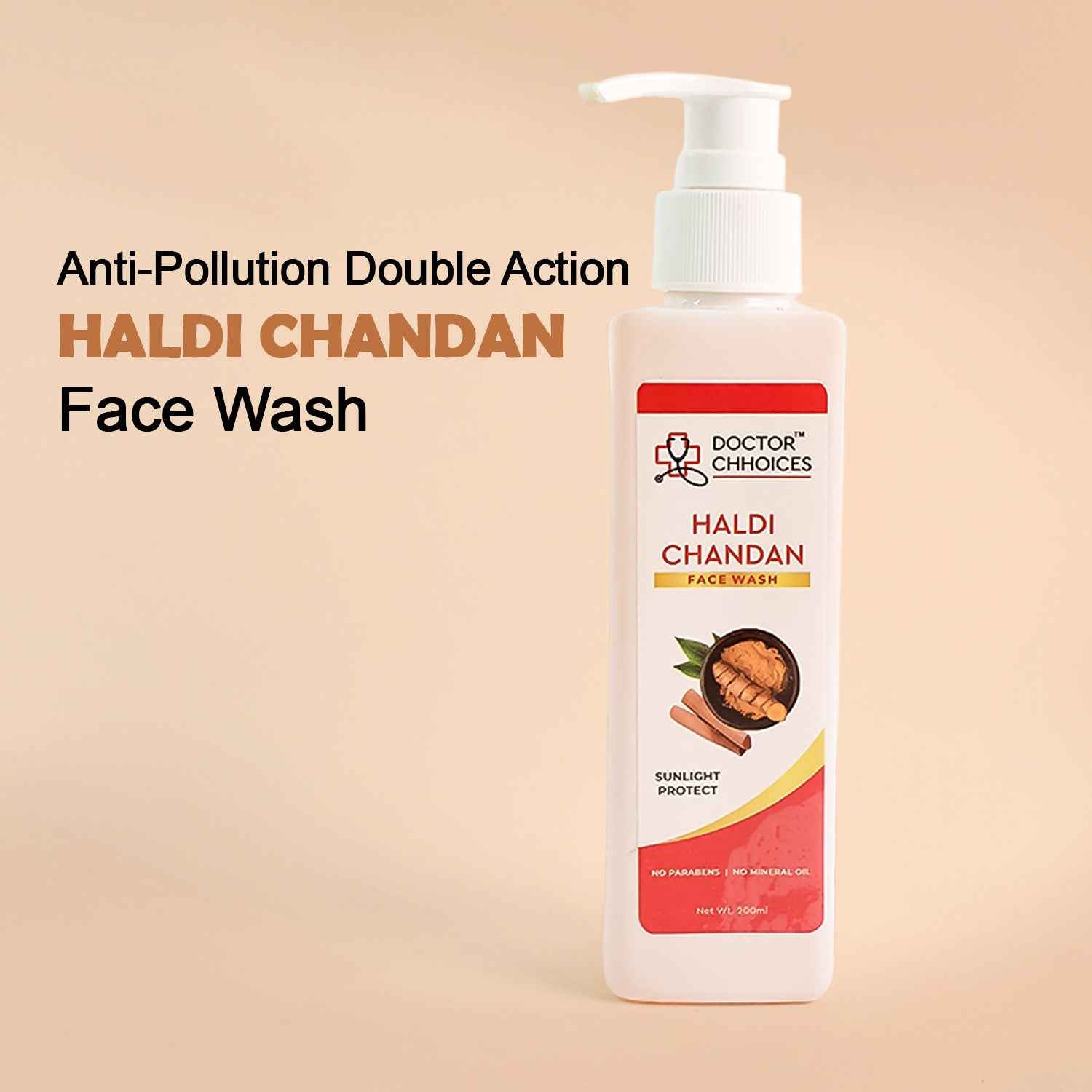 Doctor Chhoices / Choices Haldi Chandan Face Wash 200 ml (1 Pc)