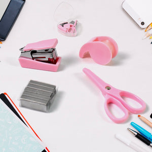 Mini Office Stationery Set (4 Pcs Set) Variety Bazaar