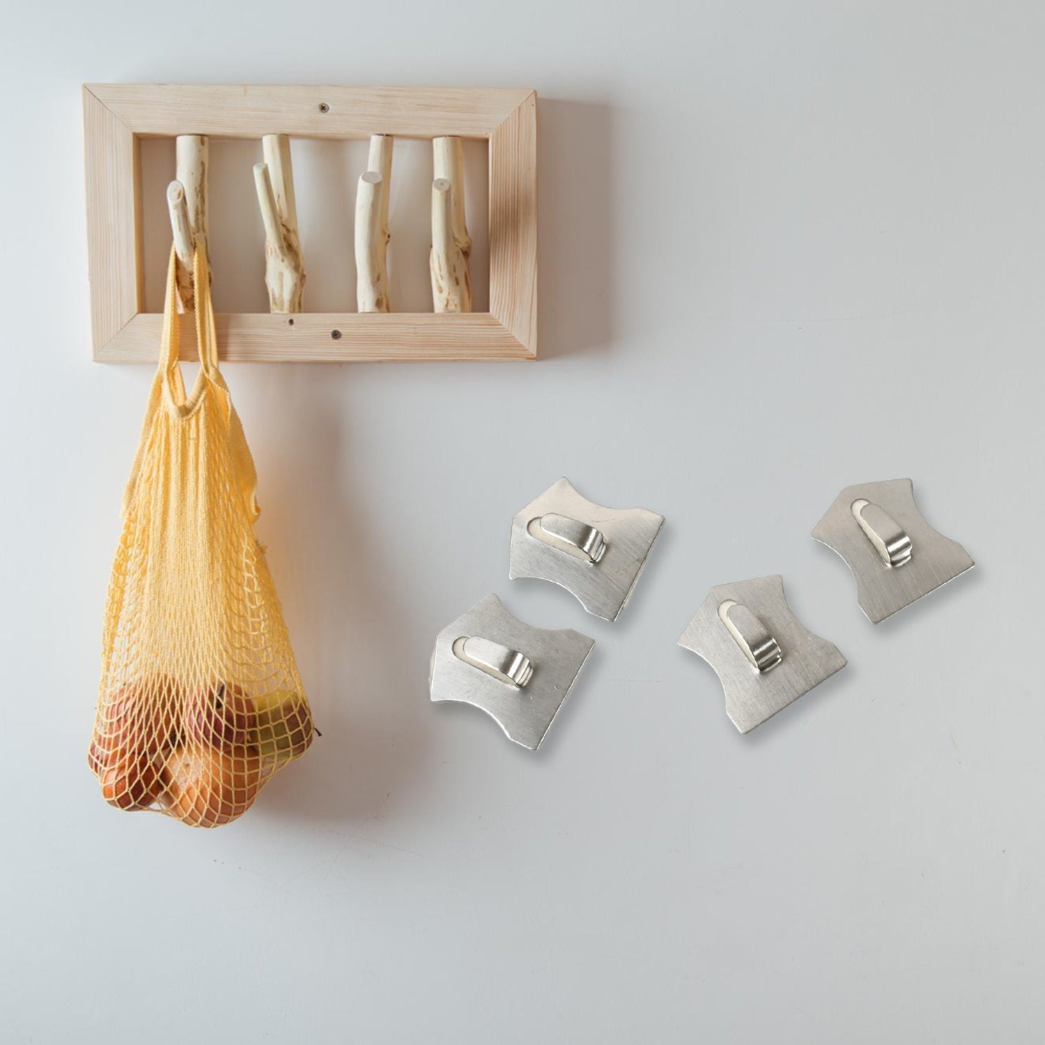 Self-Adhesive Stainless Hooks – Waterproof for Robes, Coats & Towels Variety Bazaar