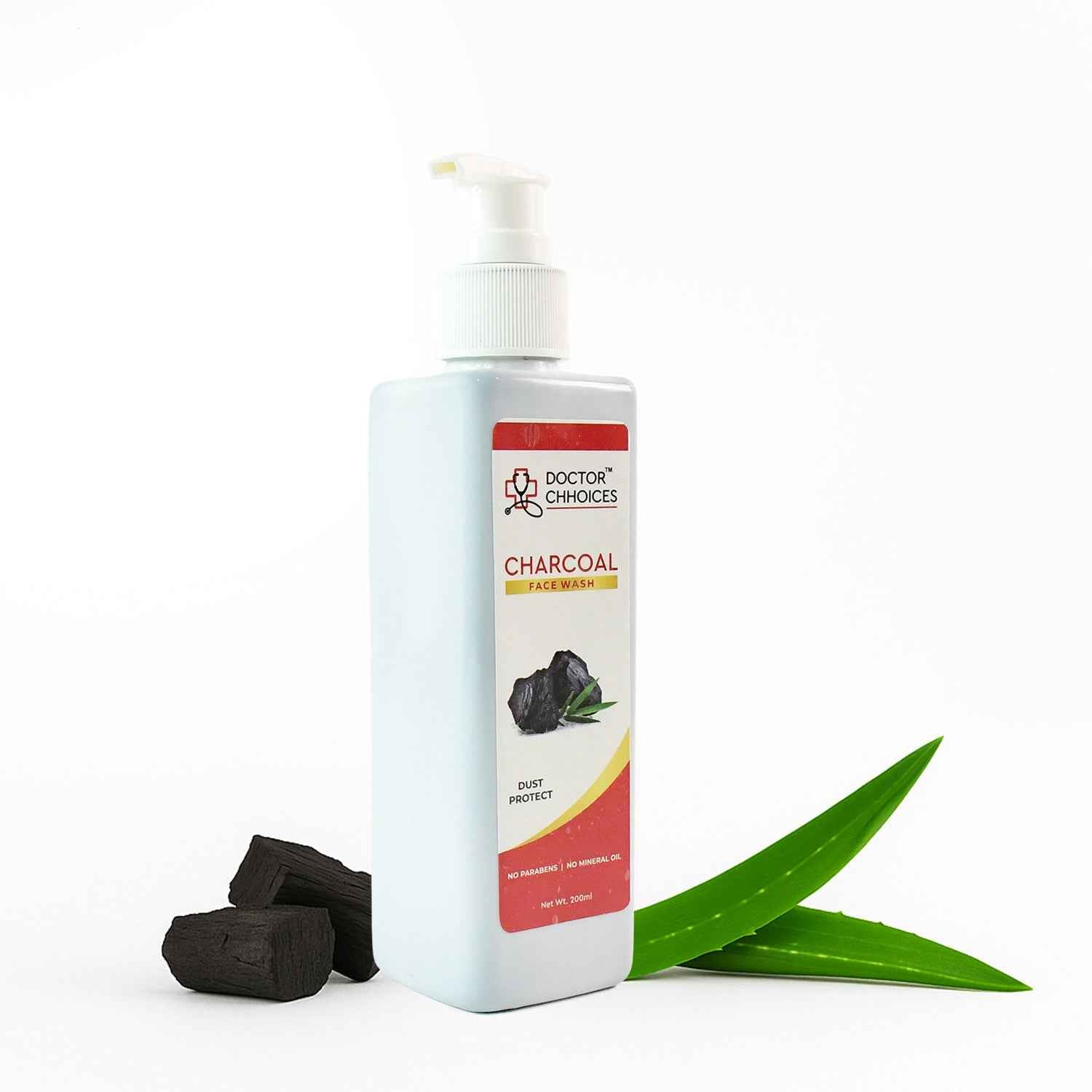 Doctor Chhoices / Choices Charcoal Face Wash – 200ml (1 Pc)