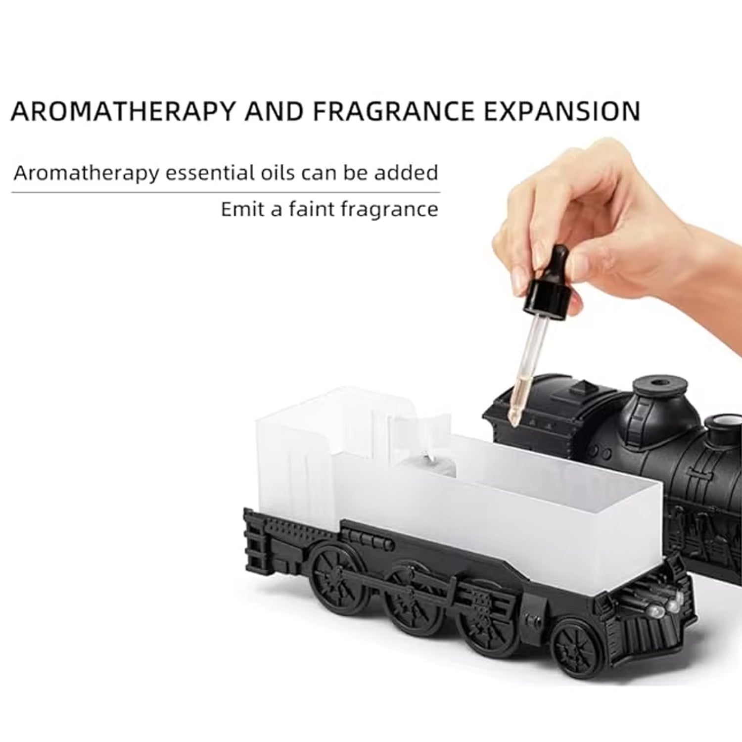 Train Shape Portable Mini Humidifier (1 Pc / Mix Color) Variety Bazaar