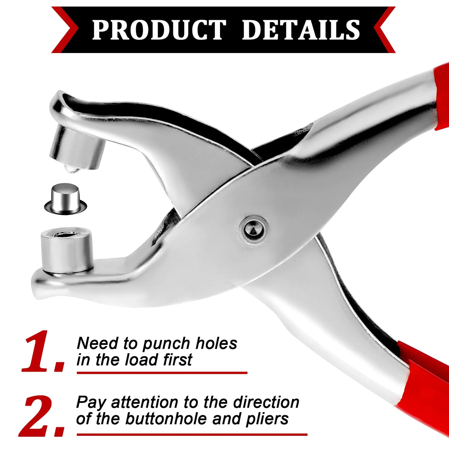 Grommet Setting Tool with 25 PCS Gold Eyelets Grommets Steel Hole Punch Setter Kit for Leather, Canvas, All Fabrics Men and Women Clothes, Shoes, Belts, Crafts Variety Bazaar