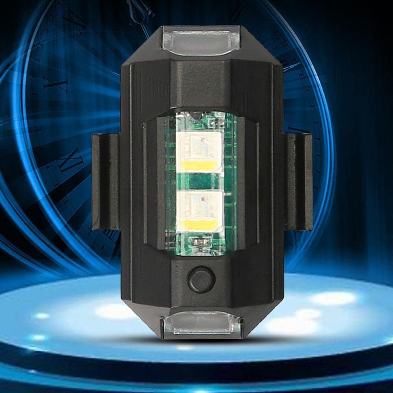 Mini LED Strobe Lights, Waterproof Lights, Lightweight RGB LED Lights Drone Strobe Lights Veicle Anti-Collision Strobe Light Bike Motocycle Lights USB Recharge Multi-colors Variety Bazaar