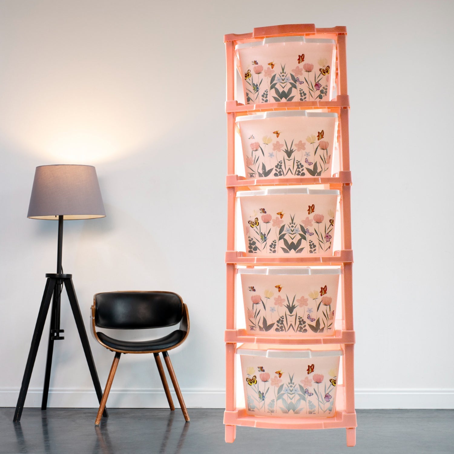 Plastic Smart Wonder Drawer Home Storage & Organization (5 Layer / 1 Pc) Variety Bazaar