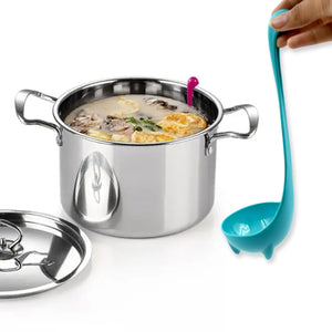 Multifunctional Colander Spoon: Soup Strainer, Long Handle, Kitchen Tool Variety Bazaar