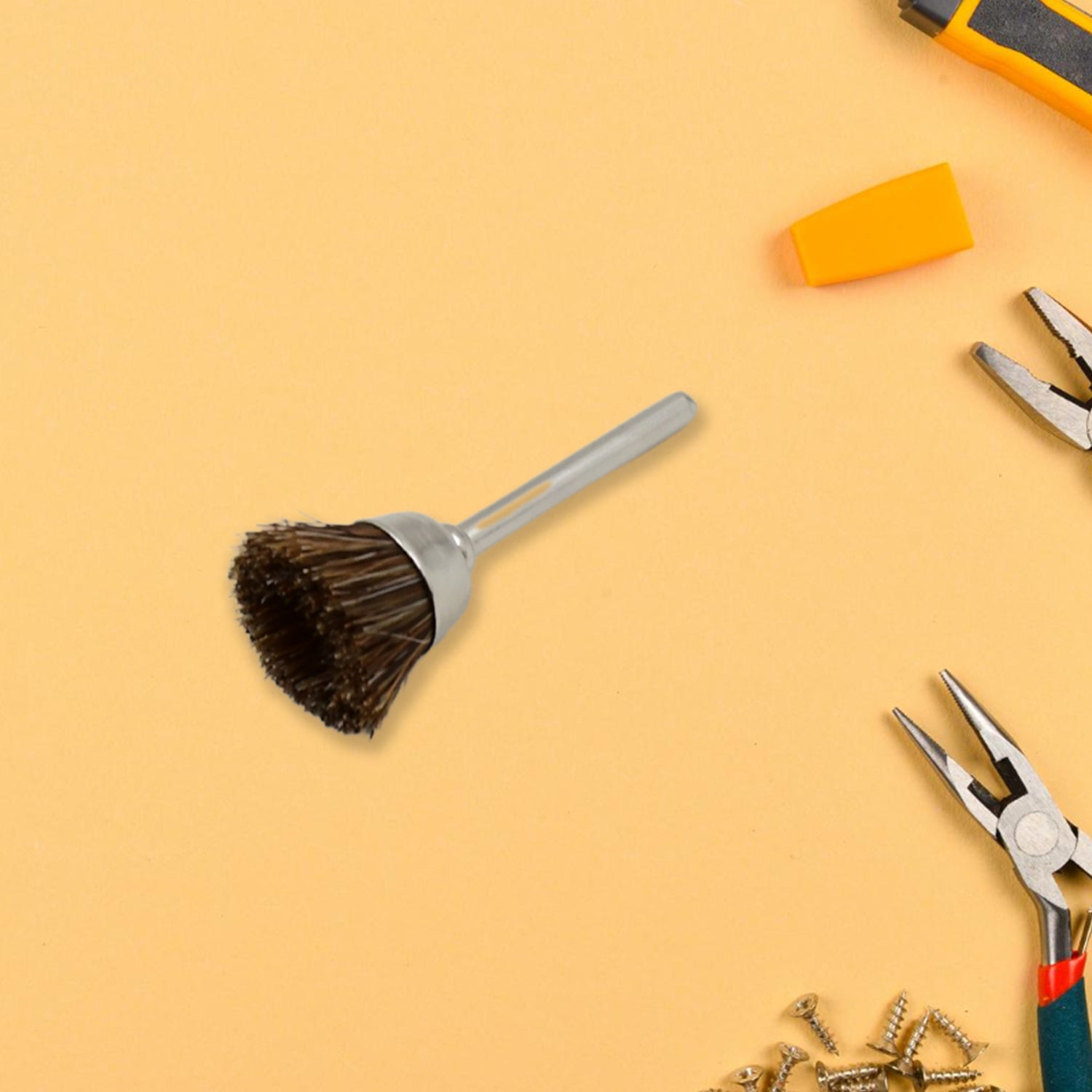 Brass Wire Wheels, 3 Pcs Brass Wire Wheels, Rust Removal Tool Variety Bazaar