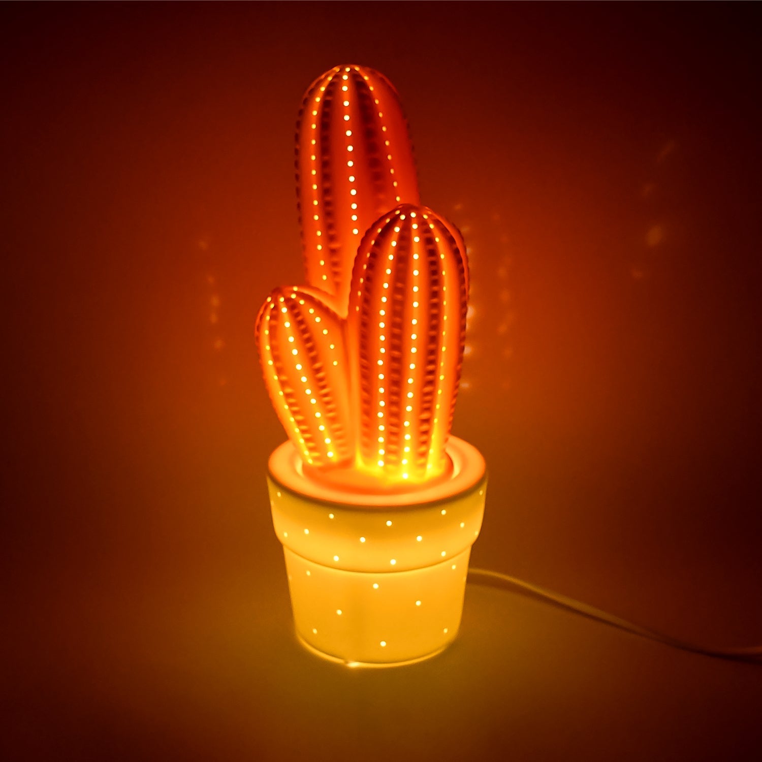 Ceramic Table Lamp Big Desk Lamp (1 Pc) Variety Bazaar