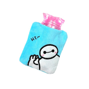 Blue Baymax Small Hot Water Bag with Cover for Pain Relief Variety Bazaar