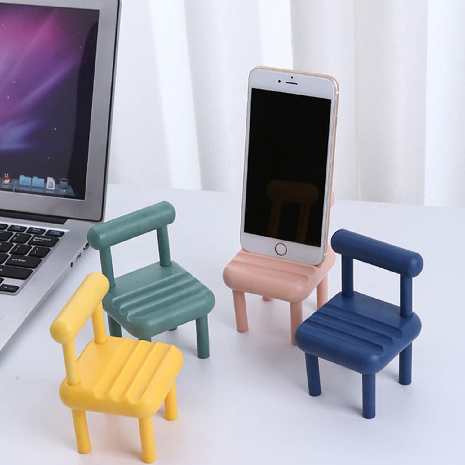 Mini Chair Phone Holder for All Mobile Phones (1 Pc) Variety Bazaar