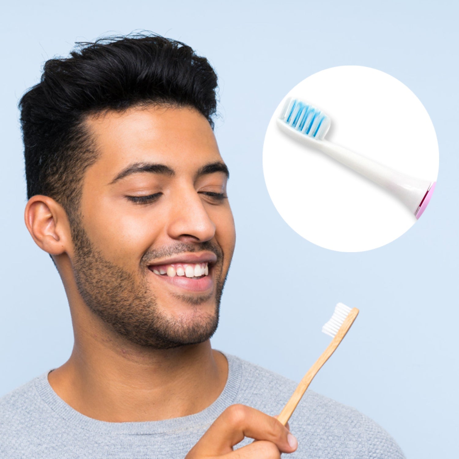 Electric Toothbrush Battery Operate For Home & Travelling Use Variety Bazaar