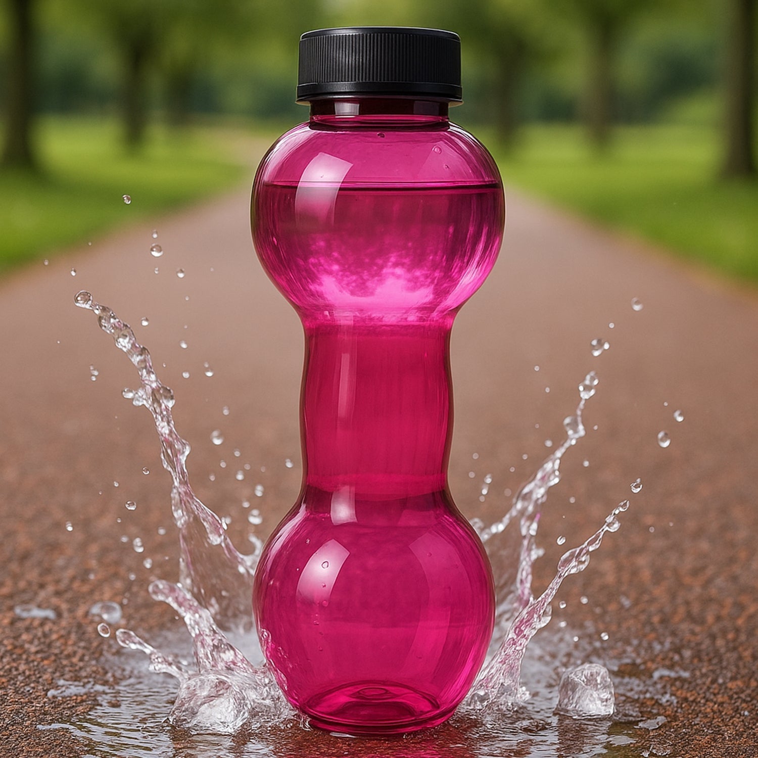 Plastic water Dumbbells Bottle Variety Bazaar