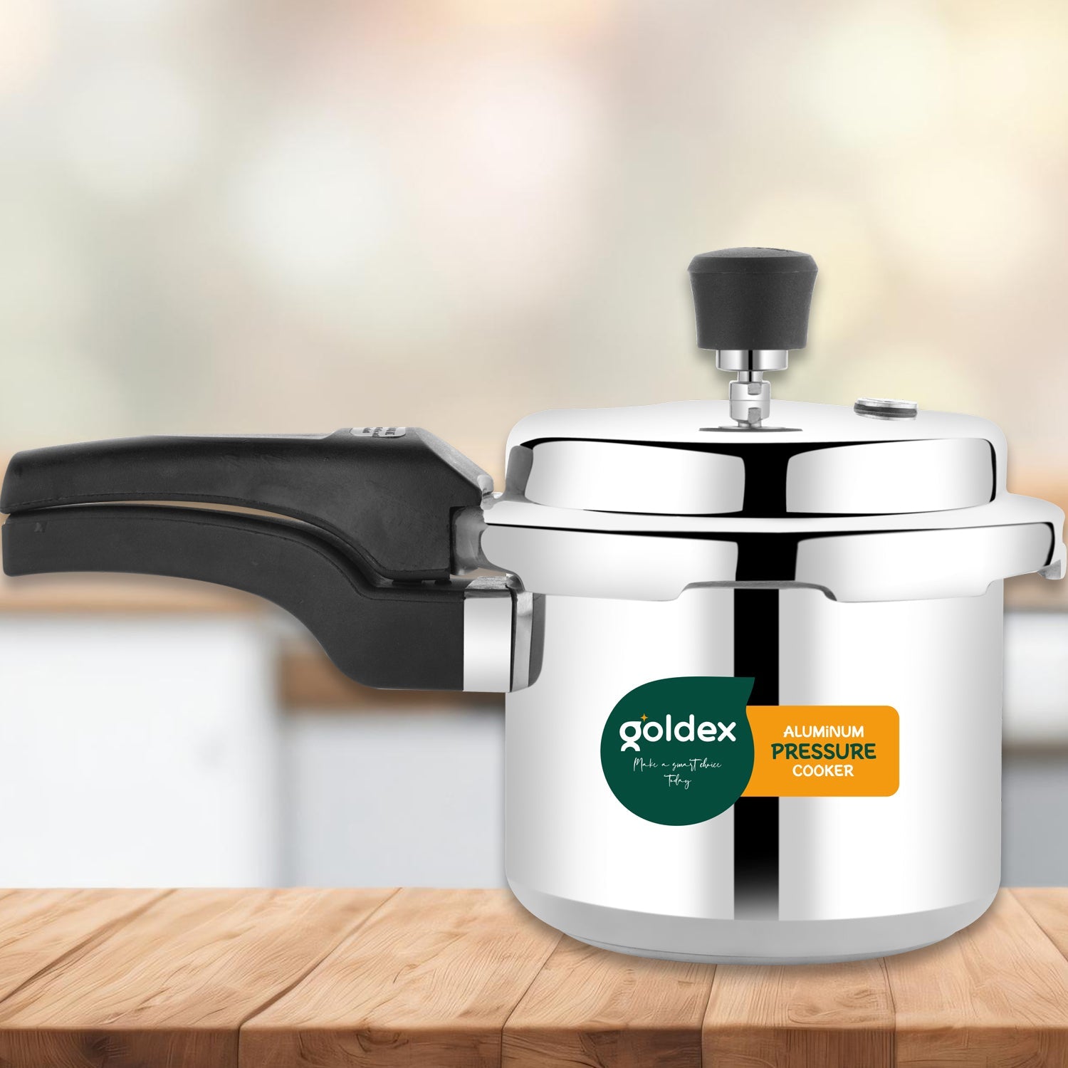 Aluminium Classic Goldex Pressure Cookers With Outer Lid (3 Litres / 5-Year warranty) travel sahayak